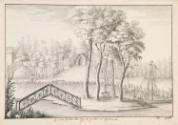 The Bridge and Grotto at Calwich House, Staffordshire