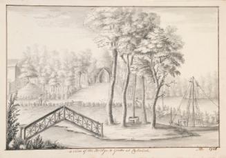 The Bridge and Grotto at Calwich House, Staffordshire