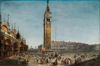 Piazza San Marco, Venice, with Saint Mark's Basilica, the Campanile and the Procuratie Nuove