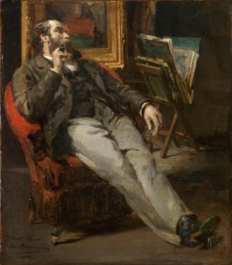 Portrait of Nathaniel Hone (1831-1917), Artist