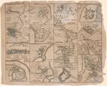 Plans of the Principal Towns, Forts and Harbours in Ireland from Mr Tindal's Continuation of Mr Rapin's History, c.1748