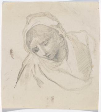 Female Figure Wearing a Hood