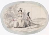 Seated Woman with Two Children