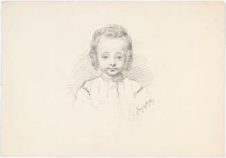 Young Child with Curly Hair
