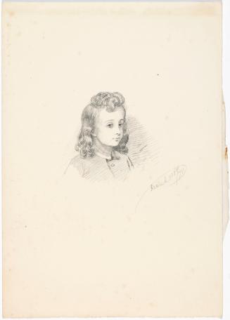 Young Girl with Elaborate Hair