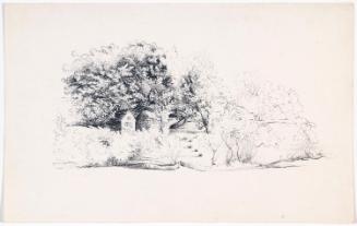 Cottage in a Rural Landscape by a River