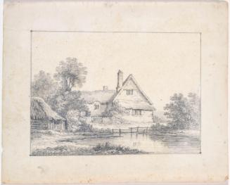 Farmhouse by a Pond