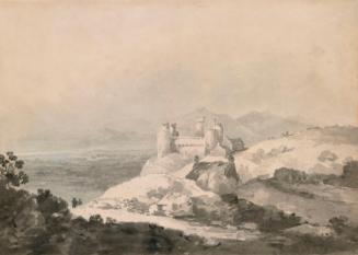 Harlech Castle, Wales, from the South