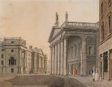 Trinity College and Portico of the House of Lords