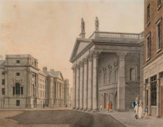 Trinity College and Portico of the House of Lords