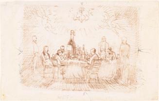 Dinner at Jammet's, 16th October 1906