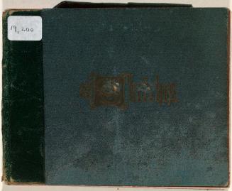 Sketchbook 3 with 10 Leaves of Portrait and Genre Studies