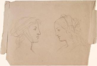 Four Female Heads in Profile