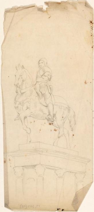 Verrochio's Equestrian Statue of Andrea Colleoni, Venice