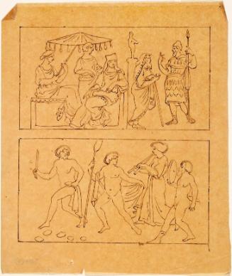 Eastern Figures and Dancing Figures