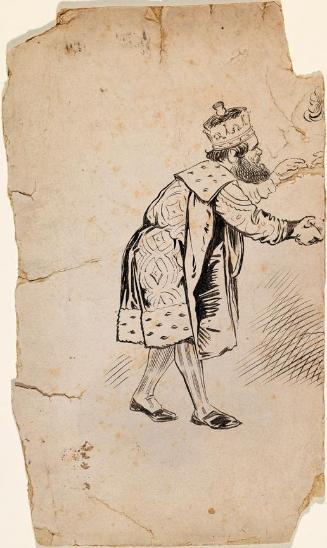 A King Shaking Hands