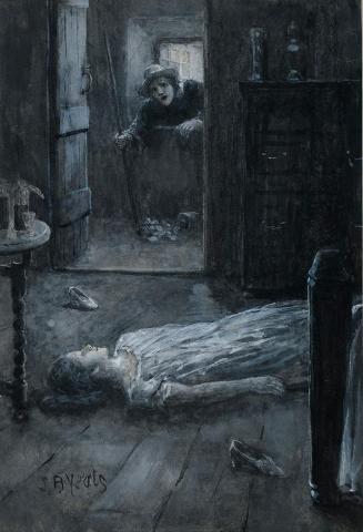 But though He Called aloud, & Putting in his Long Staff Knocked hard on the Floor yet Nobody Stirred or Answered & neither Could He Hear any Noise in the House