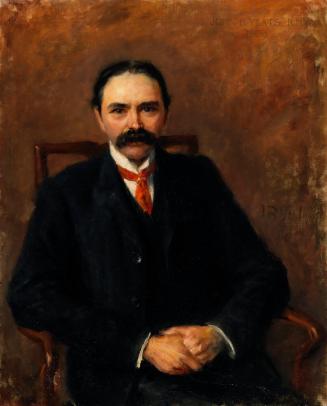 Portrait of Douglas Hyde, First President of Ireland (1860-1949), Poet and Scholar