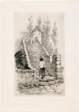 On the Ramparts, Mont St. Michel