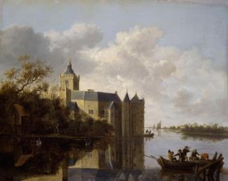 The Castle of Montfoort near Utrecht