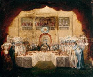 Sketch for The Installation Banquet of the Knights of Saint Patrick