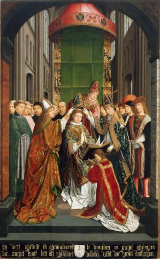 The Enthronement of Saint Rumbold as Bishop of Dublin