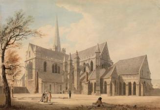 St Patrick's Cathedral, Dublin, South-East View from the Churchyard