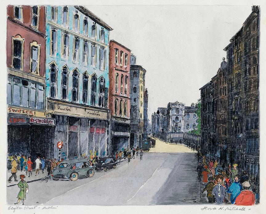 Grafton Street and Trinity College