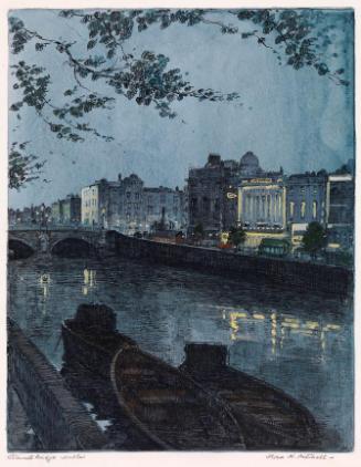 O'Connell Bridge, Dublin, at Night