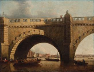 An Arch of Westminster Bridge, London