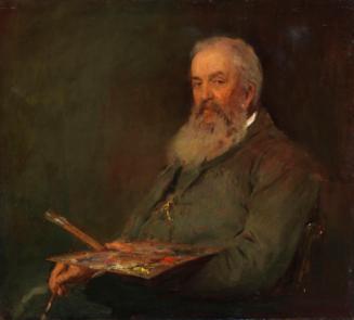 Portrait of Nathaniel Hone (1831-1917), Artist