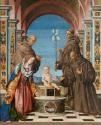 Virgin and Saints Adoring the Christ Child