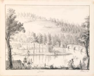 A Bridge over the River Liffey at Lucan, County Dublin