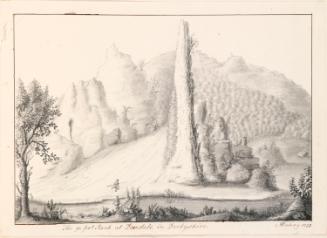 The 90' Rock at Dovedale, Derbyshire