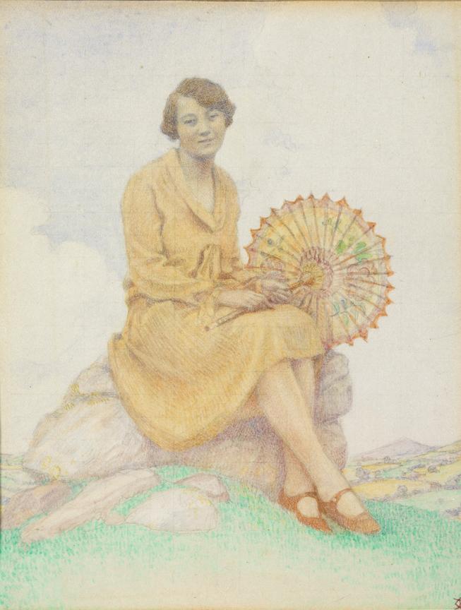 Portrait of Mrs Fallon