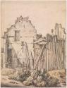 Ruins outside the White Nun Gate, Utrecht