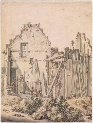 Ruins outside the White Nun Gate, Utrecht