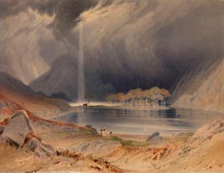 Gougane Barra Lake with the Hermitage of Saint Finbarr, County Cork