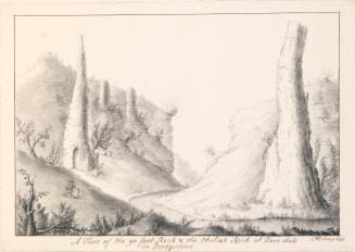 The 90' Rock and Obelisk Rocks at Dovedale, Derbyshire