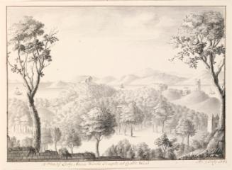 The Palladian Temple (left) at Castle Ward and Strangford Lough, County Down