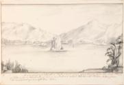 The Rock Known as O'Sullivan's Prison from Innisfallen Island, Lough Leane, County Kerry