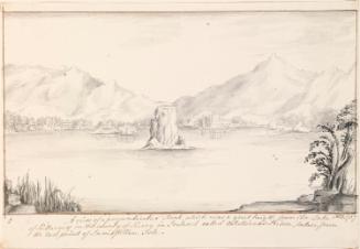 The Rock Known as O'Sullivan's Prison from Innisfallen Island, Lough Leane, County Kerry