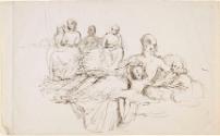 Study for Lady Gore-Booth and her Daughters