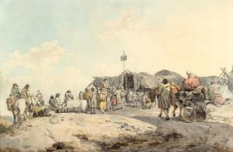 Buying Ale at Donnybrook Fair, near Dublin