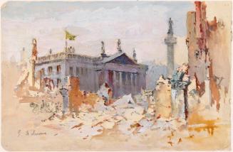 Sackville Street in Ruins