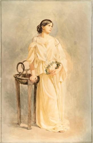 Helen Faucit (1817-1898), later Lady Martin, as Antigone