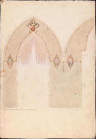 The Decoration for a Blessed Sacrament Chapel, Presentation Convent, Maynooth, County Kildare