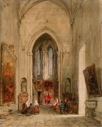 A Service in a Gothic Church