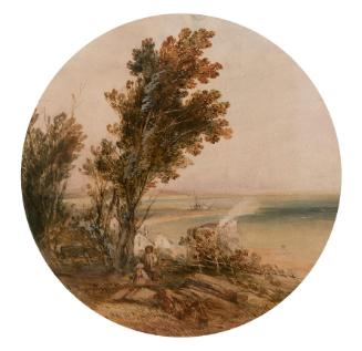 The Menai Strait near Aber, Wales