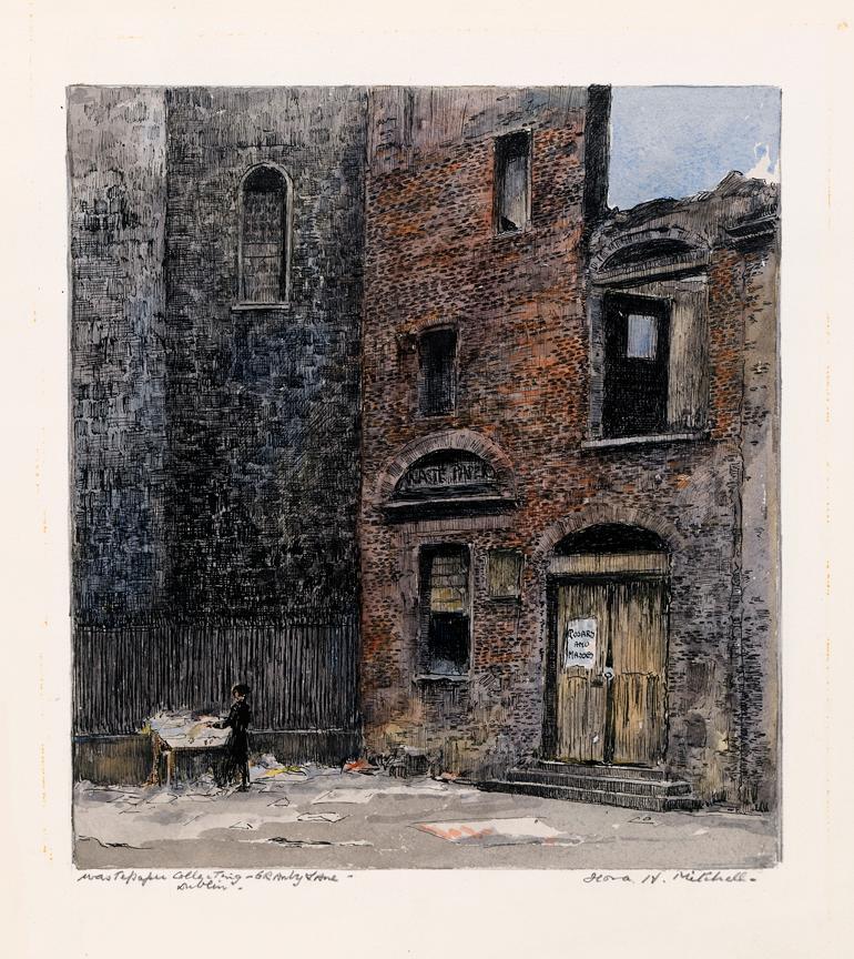 Wastepaper Collectors in Granby Lane and the Place of Matt Talbot's Death